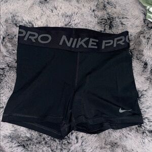 Nike Women's Pro Black Shorts 3in